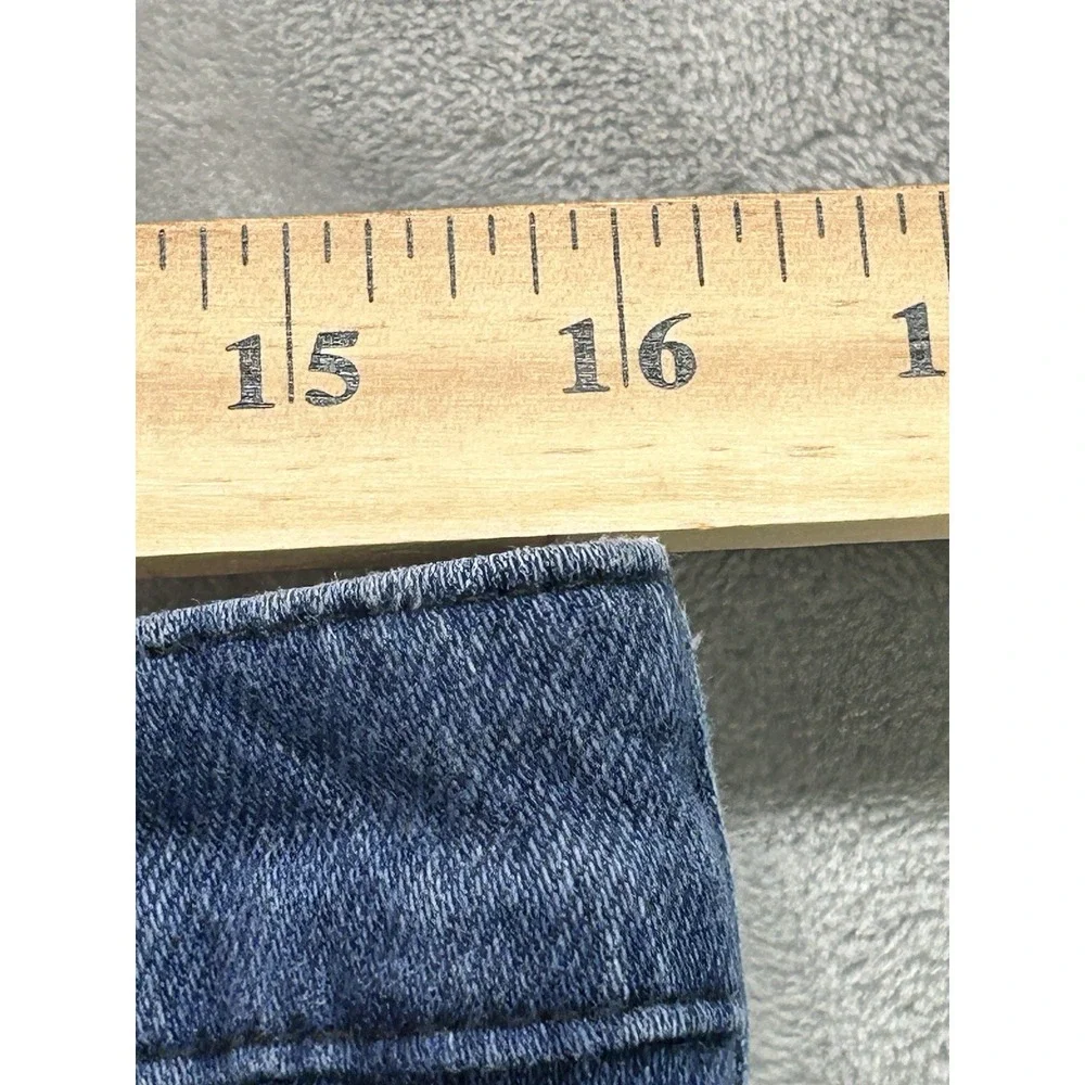 Kut From The Kloth Y2K Jeans Women Sz 10 Dark Blue Skinny Stretch Denim Mid Rise - Picture 9 of 13